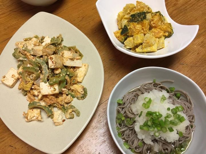 本日の和風な夕食