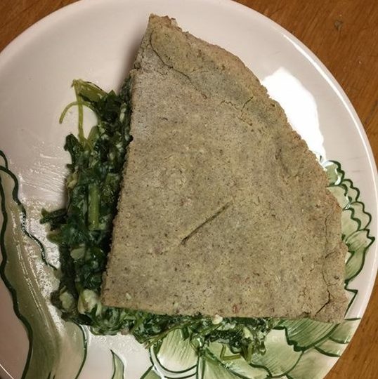 美味しかった♪目分量でつくるグリーン・パイ
